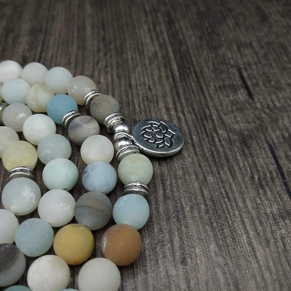Amazonite mala bracelet/Necklace NWT! - Picture 2 of 6
